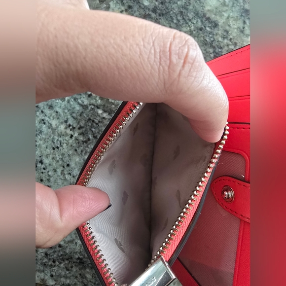 Kate Spade Red Leather Wallet - Picture 6 of 14